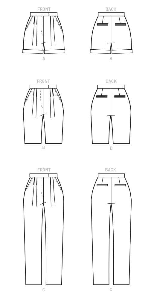McCall's Pattern M8148 Misses' & Women's Pants