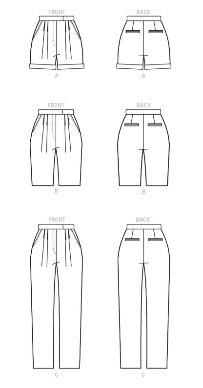 McCall's Pattern M8148 Misses' & Women's Pants