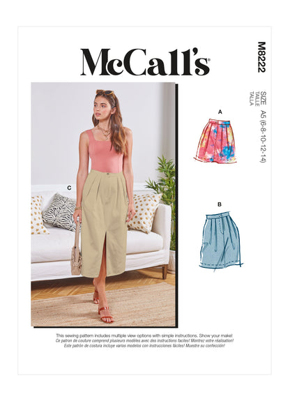 McCall's Pattern M8223 Misses Pants