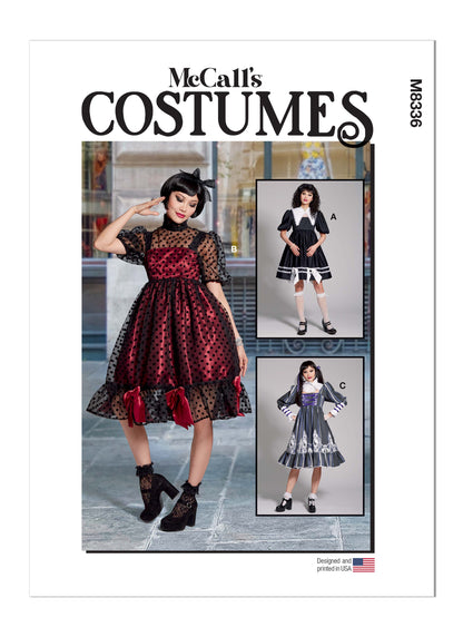 McCall's Pattern M8336  Misses' Costumes