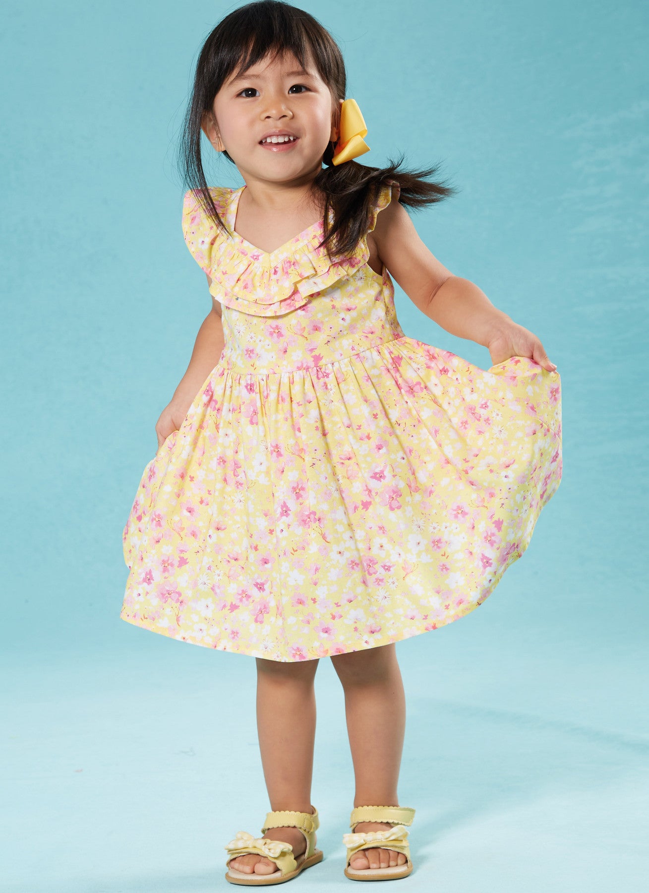 Mccall's Pattern M8372 Toddler Dress