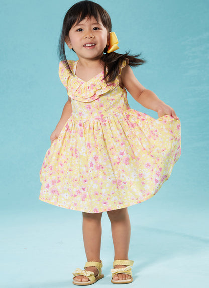 Mccall's Pattern M8372 Toddler Dress