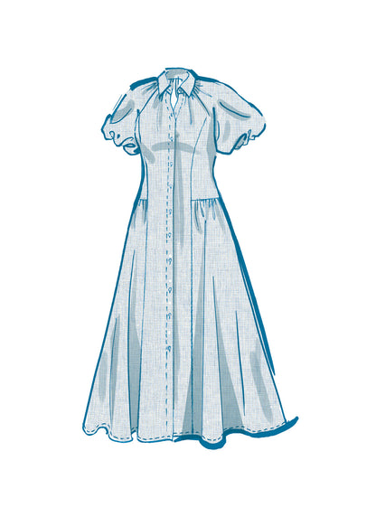 McCall's Sewing Pattern M8385 Women's Shirtdress