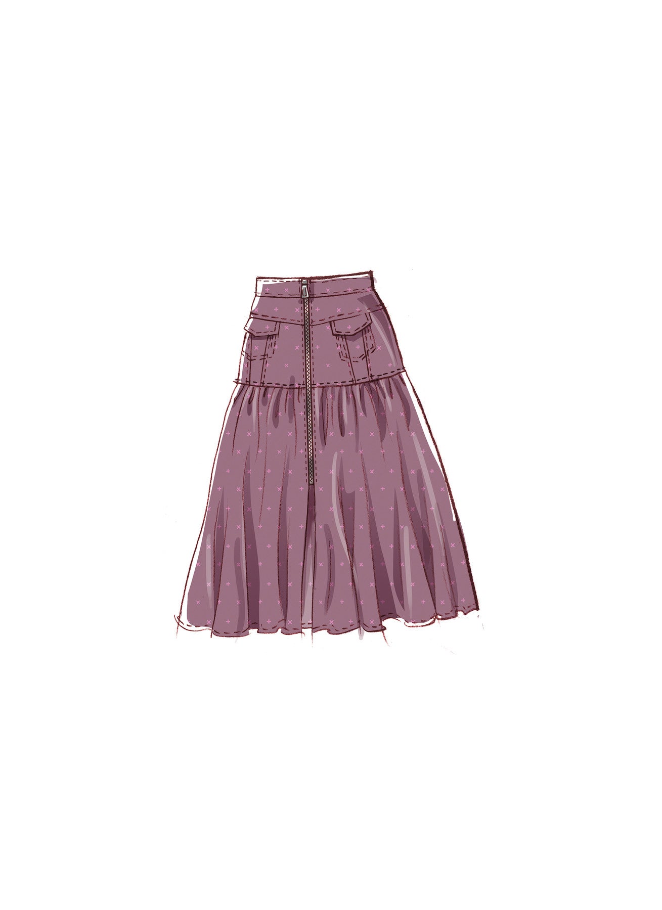 McCall’s Sewing Pattern M8390 Women's Skirts