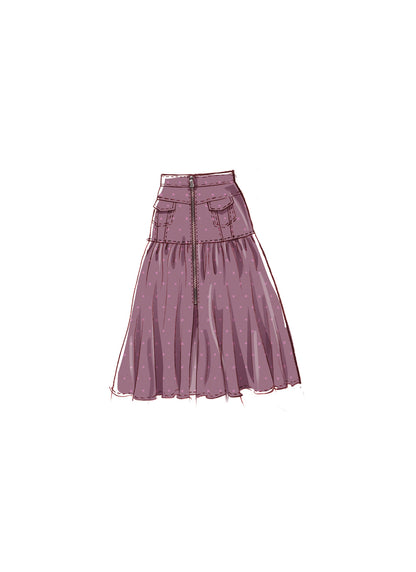 McCall’s Sewing Pattern M8390 Women's Skirts