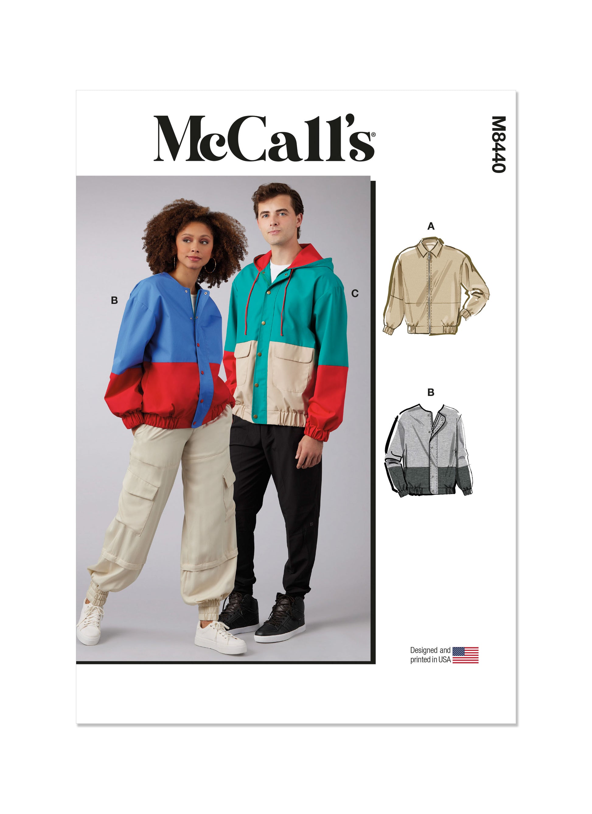 McCall's Pattern M8440 Unisex Jacket