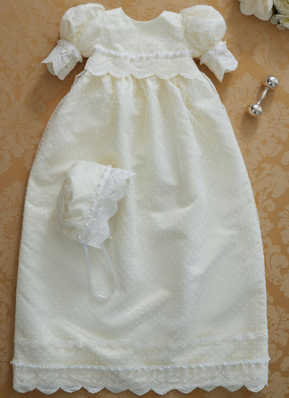 McCall's Pattern M8460 Infant's Christening Gown, Romper and Bonnet