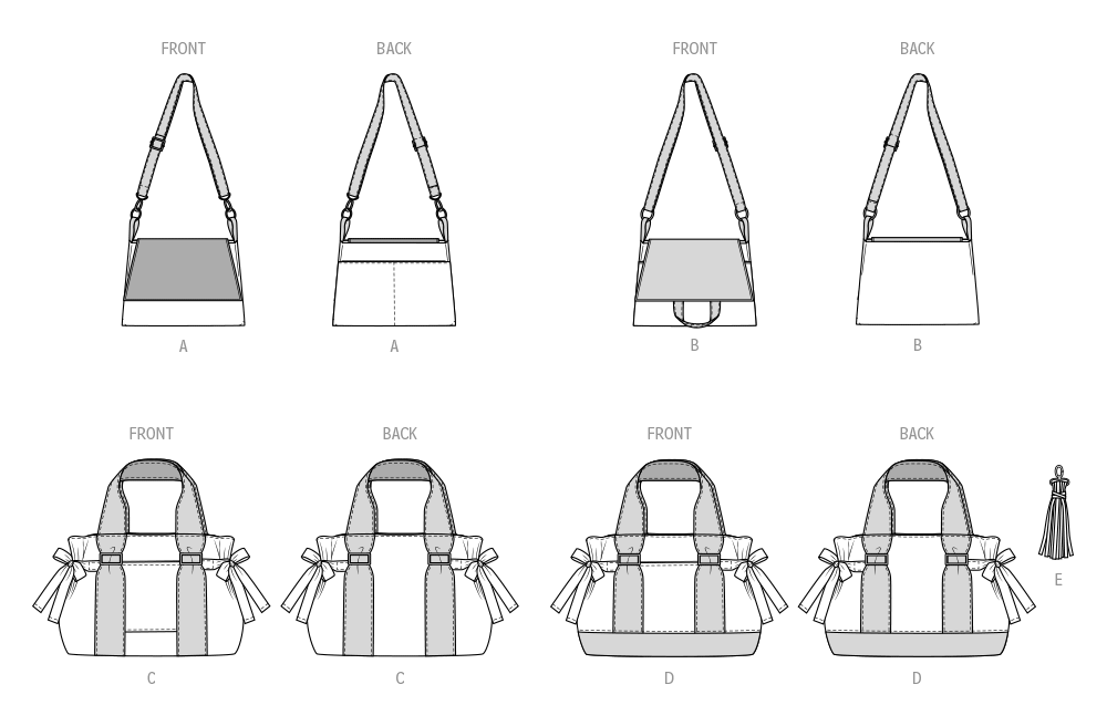 McCall's Pattern M8467 Accessories