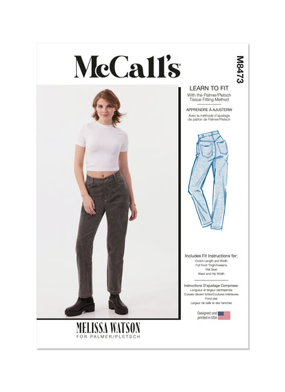 McÇall's Pattern M8473 Misses' Skirt Pants