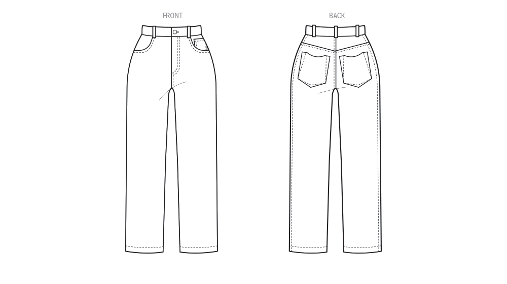 McÇall's Pattern M8473 Misses' Skirt Pants