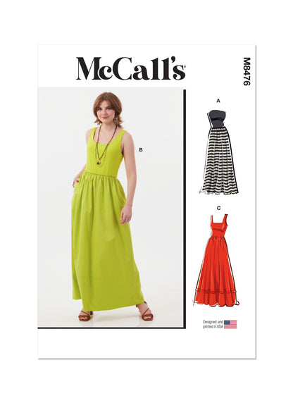 McCall's Pattern M8476 Misses' Dress