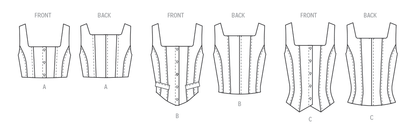 McÇall's Pattern M8478 Misses' Top Vest