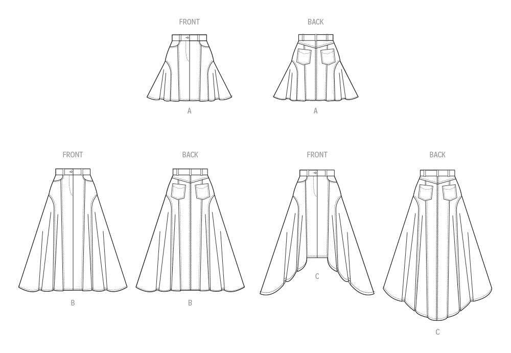 McÇall's Pattern M8480 Misses' Skirt Pants