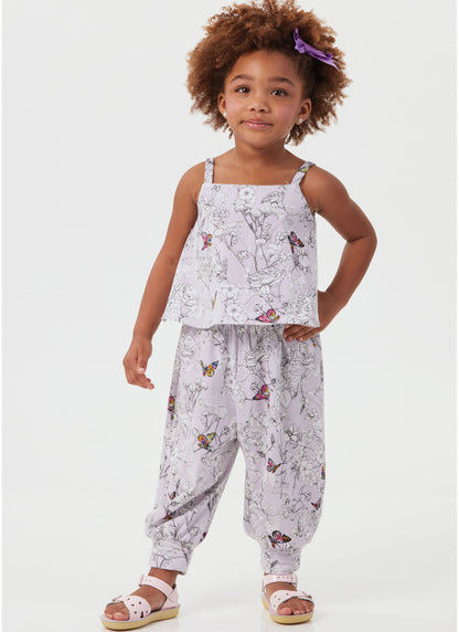 McCall's Pattern M8488 Toddlers' Knit Tops, Shorts and Pants