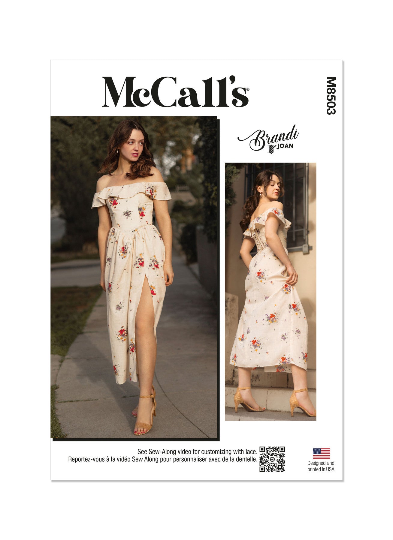 McCall’s Sewing Pattern M8503 Misses’ Dress