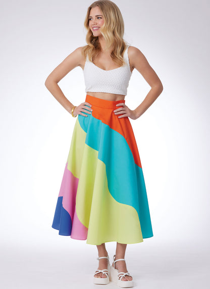 McCall's Pattern M8510 Misses' Skirts