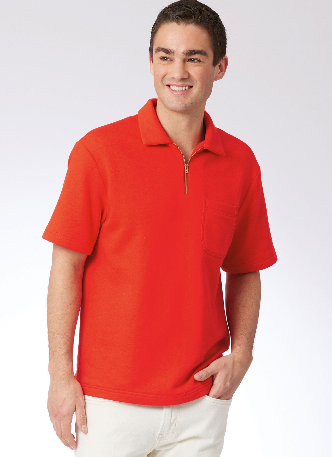 Mccall's Pattern M8518 Men's Polo Shirts