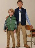 McCall's Pattern M8537 Children’s and Boys’ Vests, Top and Shirt