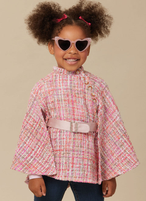 McCall's Pattern M8538 Children's and Girls' Capes