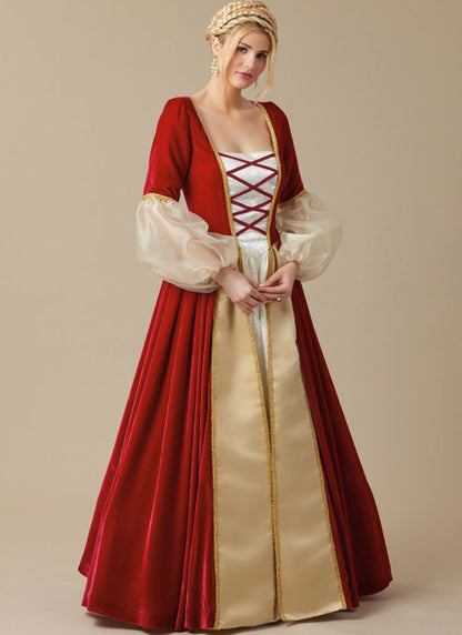 McCall's Pattern M8549 Children's and Misses' Princess Costume