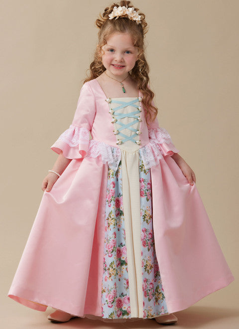 McCall's Pattern M8549 Children's and Misses' Princess Costume