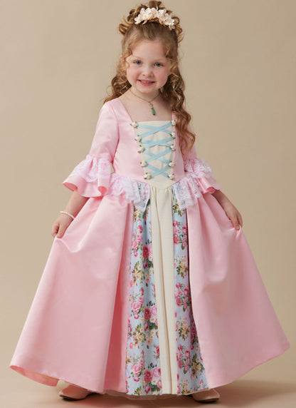McCall's Pattern M8549 Children's and Misses' Princess Costume