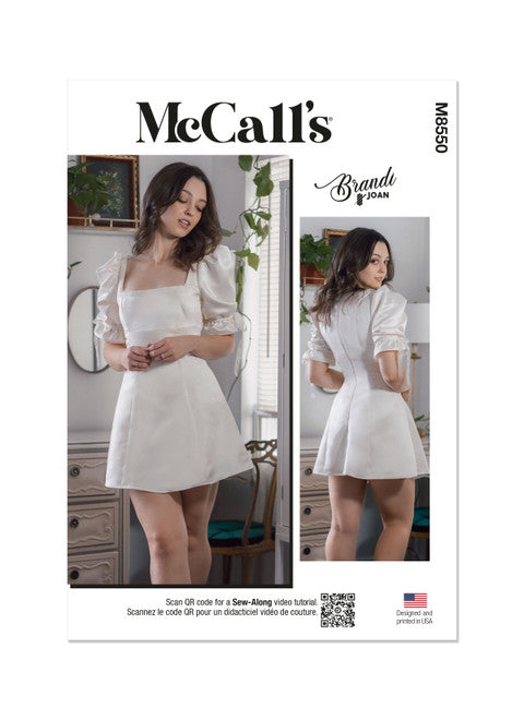 McCall's Pattern M8550 Misses' Dress