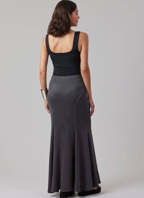 McCall's Pattern M8558 Misses' Knit Skirt in Three Lengths