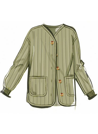 McCall's Pattern M8560 Misses' Jacket with Sleeve and Length Variations