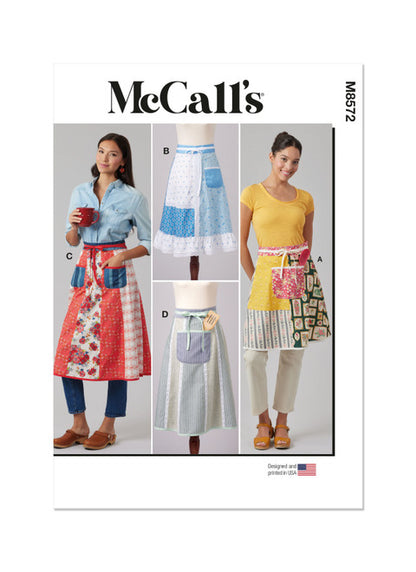 McCall's Pattern M8572 Misses' Aprons