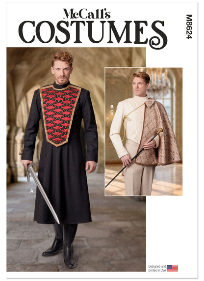 McCall's Pattern M8624 Men's Costume
