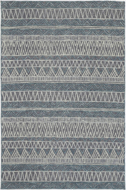 Marbella Cazorla Charcoal Contemporary Rug