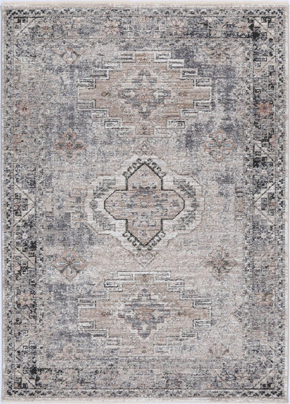 Maryland Derbent Ash Traditional Soft Rug