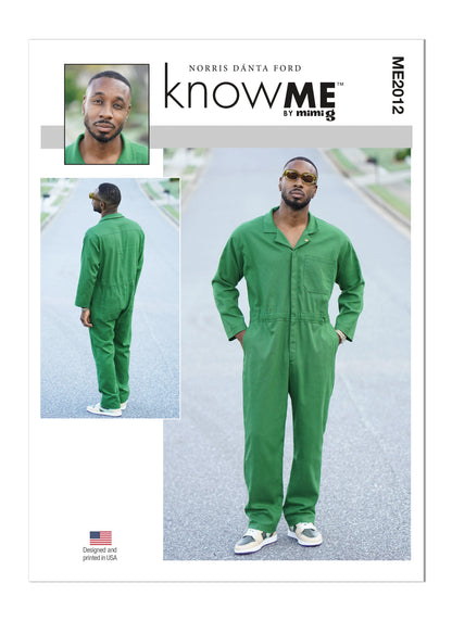 McCall's Pattern ME2012 Men's Jumpsuit