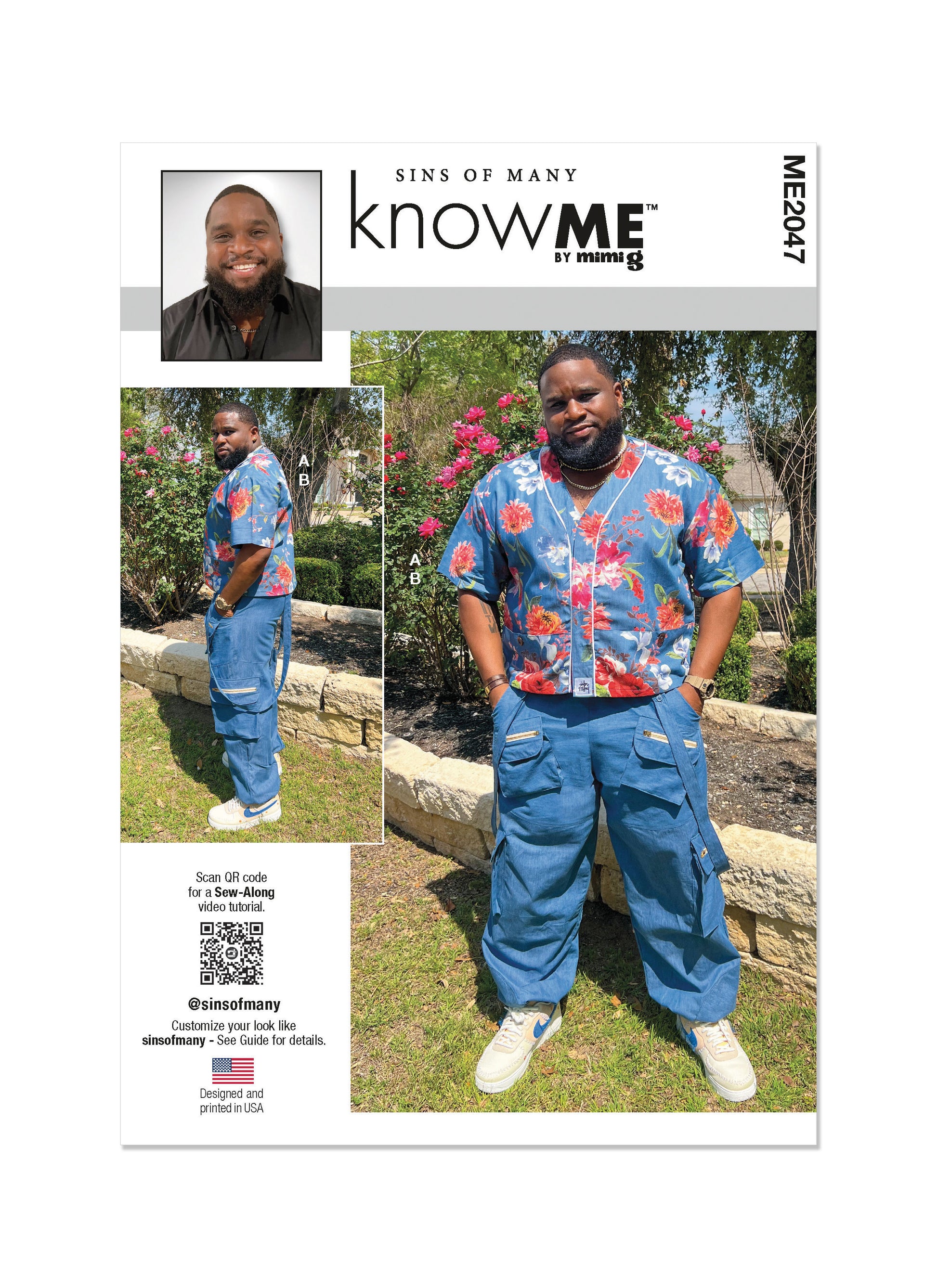 KnowMe Pattern Me2047 Men/Boy Sportswear