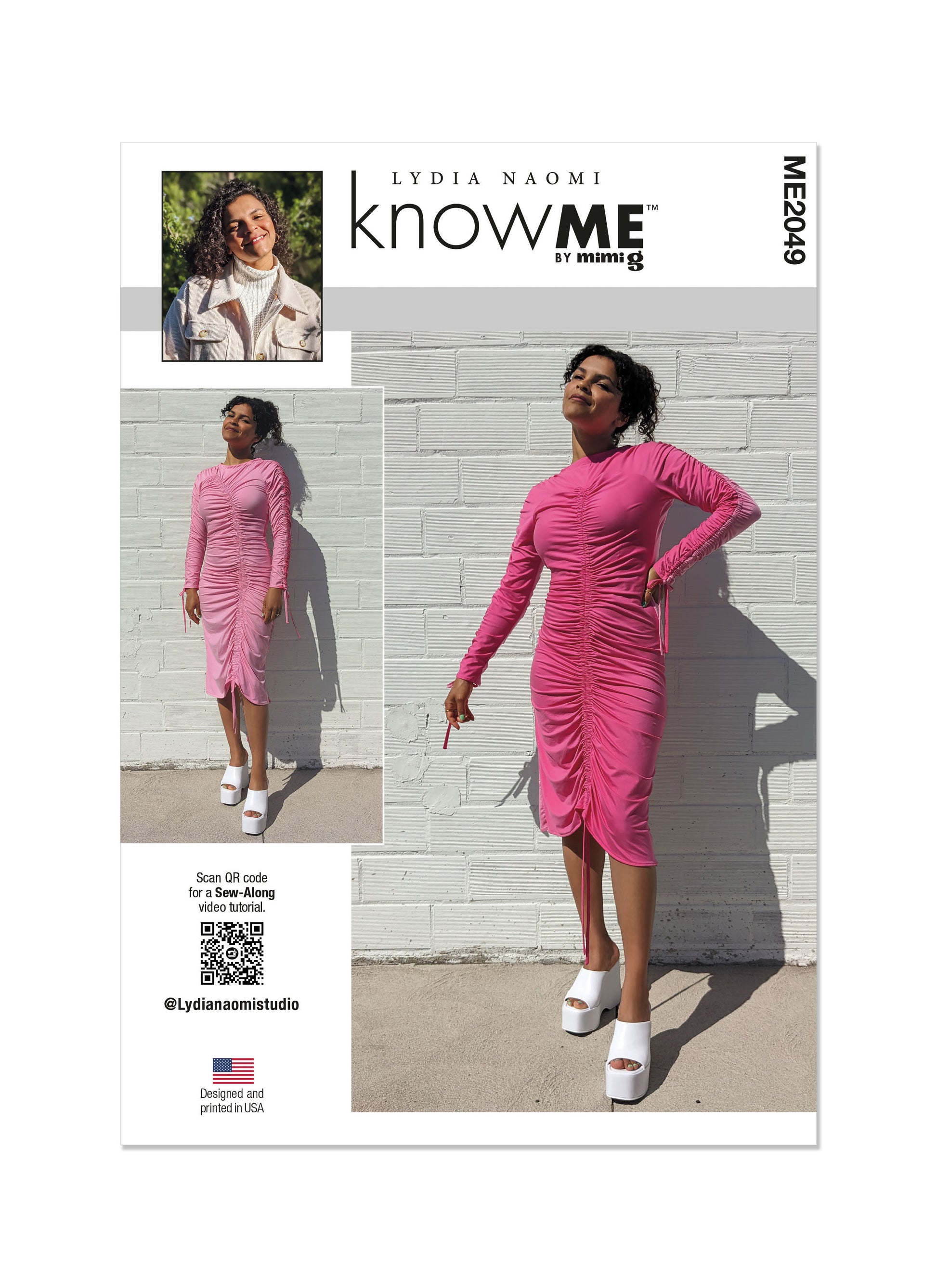 Know Me Pattern Me204 Misses' Dress