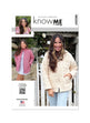 Know Me Pattern Me2057 Misses' Jacket Coat