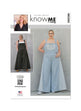 Know Me Pattern Me2062 Misses' Overalls