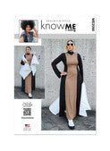 KnowMe Pattern Me2098 Misses' Dress