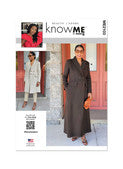 KnowMe Pattern Me2103 Misses' Jacket Coat