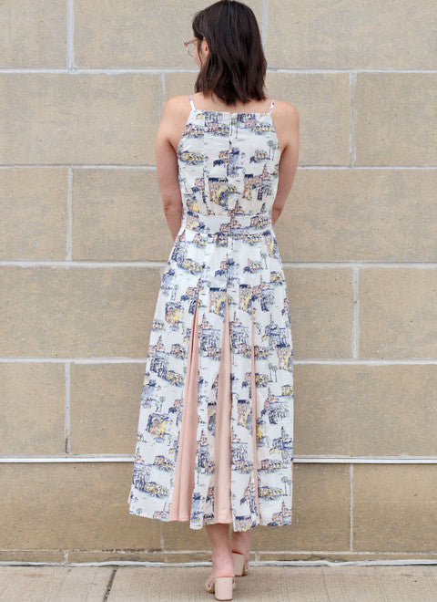 McCall's Pattern ME2112 Misses' Dress in Two Lengths and Belt