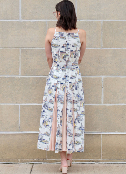 McCall's Pattern ME2112 Misses' Dress in Two Lengths and Belt