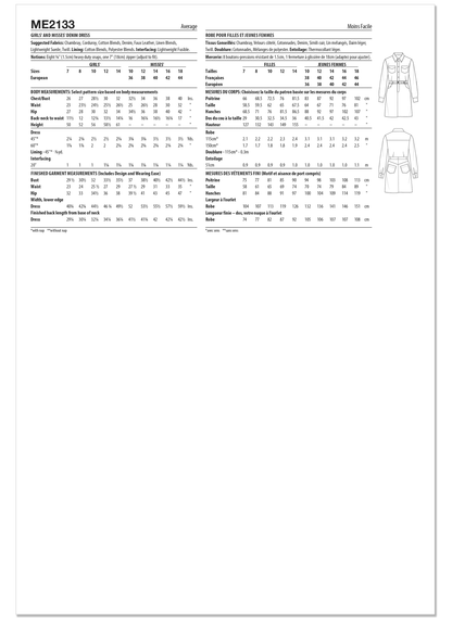 KnowMe Pattern Me2133 Misses' Dress