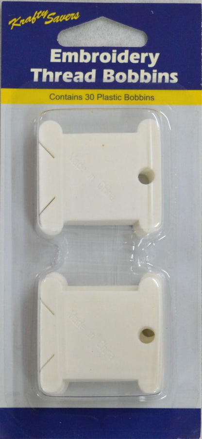 Embroidery Thread Bobbins, 30pk