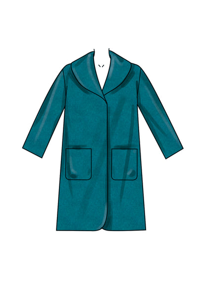 Newlook Pattern 6767 Misses' Jacket Coat