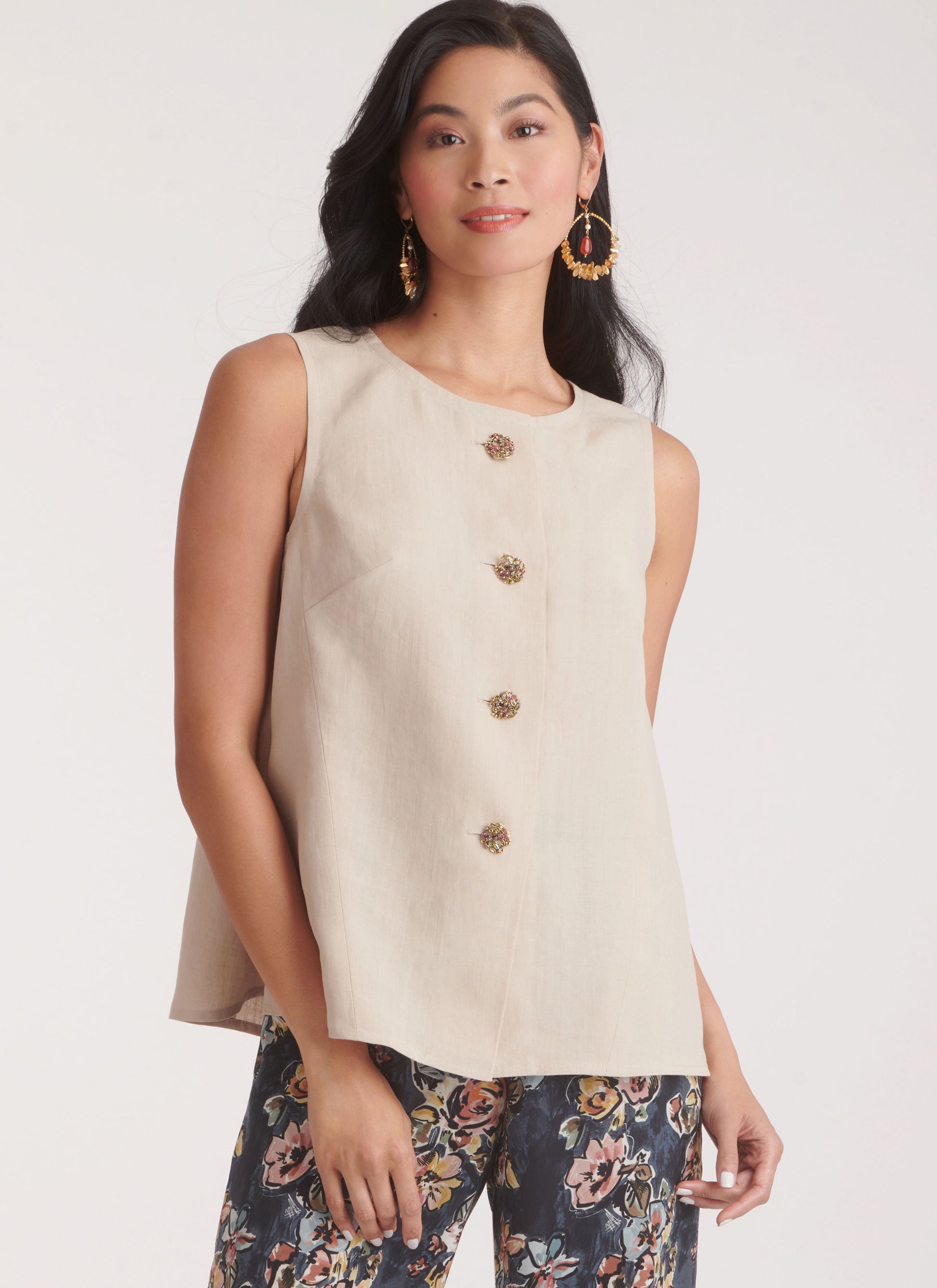 Newlook Pattern 6781 Misses' Top and Pants