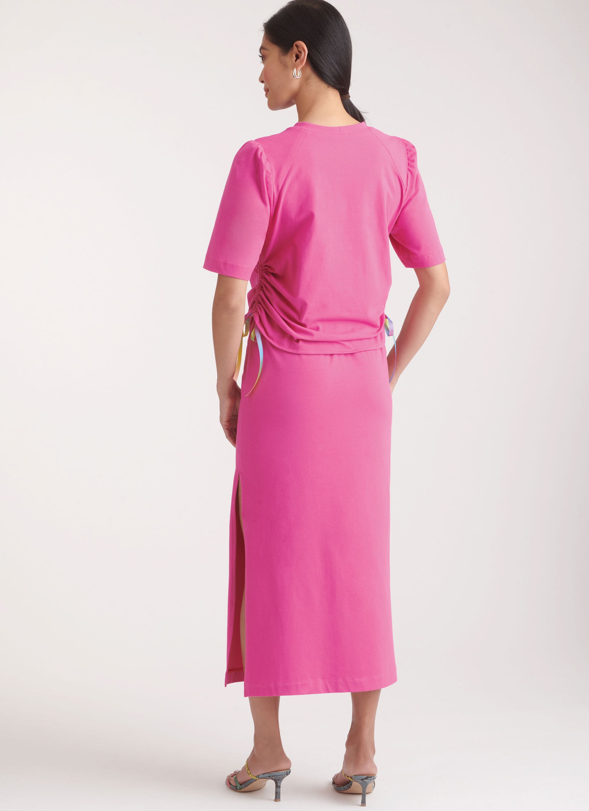 Newlook Pattern 6782 Misses' Knit Top and Skirt