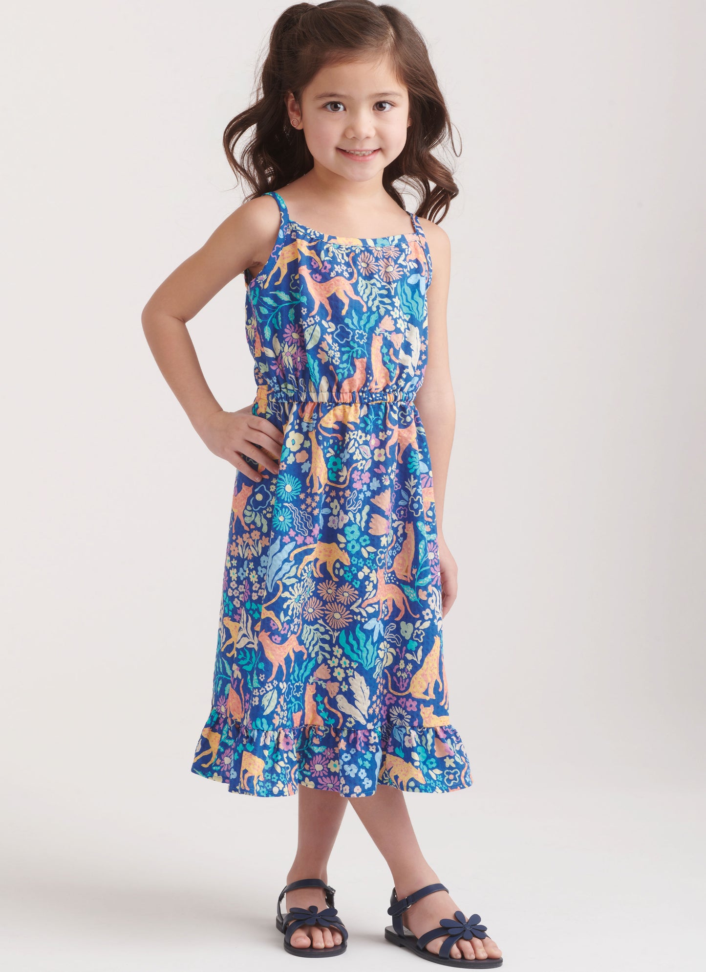 Newlook Pattern 6783 Children's Jumpsuit and Sundress