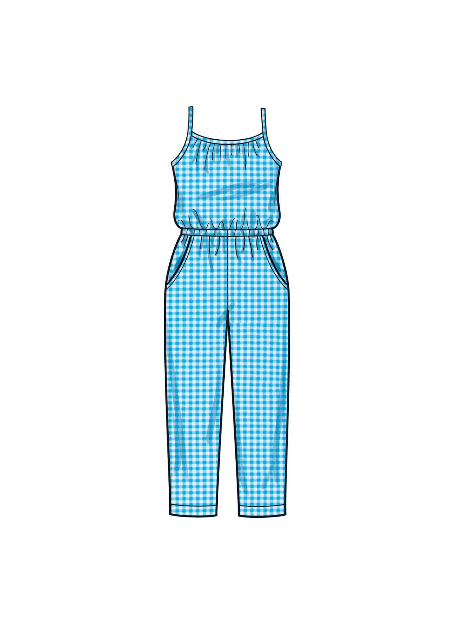 Newlook Pattern 6783 Children's Jumpsuit and Sundress