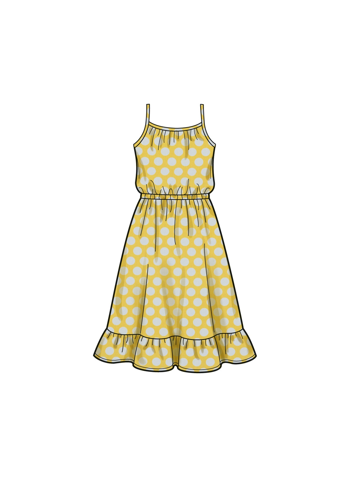 Newlook Pattern 6783 Children's Jumpsuit and Sundress